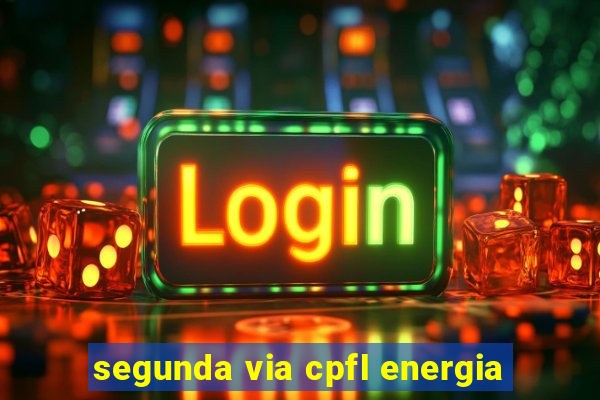 segunda via cpfl energia